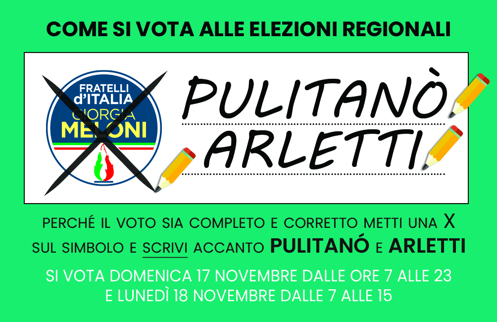 come si vota regionali Emilia romagna